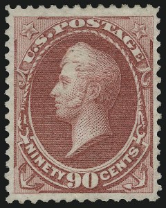 Sale 914, Lot 749, 1870-88 Bank Note Issues (Scott 156 thru 166)