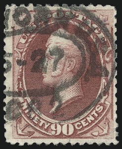 Sale 914, Lot 810, 1870-88 Bank Note Issues (Scott 178 thru 191)