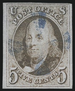 Sale 914, Lot 83, 1847 Issue