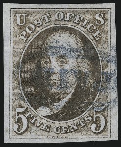 Sale 914, Lot 84, 1847 Issue