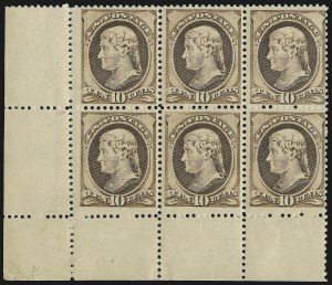 Sale 914, Lot 852, 1870-88 Bank Note Issues (Scott 205 thru 218)