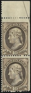 Sale 914, Lot 855, 1870-88 Bank Note Issues (Scott 205 thru 218)