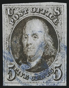 Sale 914, Lot 87, 1847 Issue