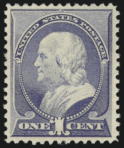 Sale 914, Lot 870, 1870-88 Bank Note Issues (Scott 205 thru 218)