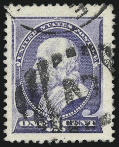 Sale 914, Lot 871, 1870-88 Bank Note Issues (Scott 205 thru 218)