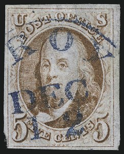 Sale 914, Lot 90, 1847 Issue