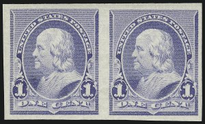 Sale 914, Lot 906, 1890 Small Bank Note Issue (Scott 219 thru 229)