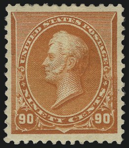 Sale 914, Lot 943, 1890 Small Bank Note Issue (Scott 219 thru 229)