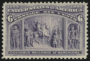 Sale 914, Lot 976, 1893 Columbian Issue
