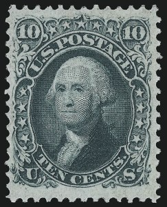 Sale 918, Lot 50, 1867-68 Grilled Issue