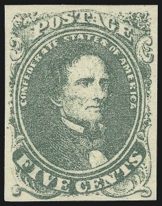 Sale 918, Lot 78, Confederate States General Issues
