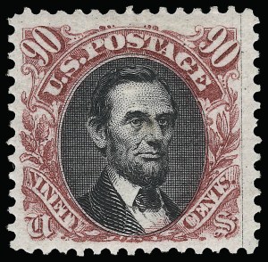 Sale 920, Lot 109, 1875 Re-Issue of 1869 Pictorial Issue