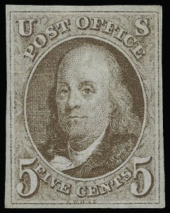 Sale 920, Lot 13, 1847 Issue