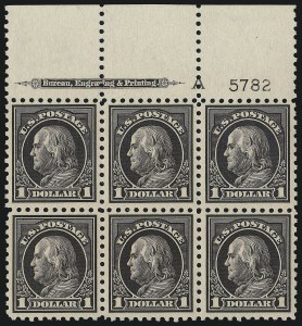 Sale 920, Lot 220, Washington-Franklin Issues (continued)