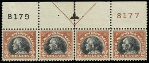 Sale 920, Lot 234, Washington-Franklin Issues (continued)