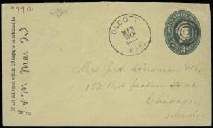 Sale 920, Lot 279, Postal Stationery