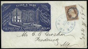 Sale 920, Lot 29, 1851-56 Issue