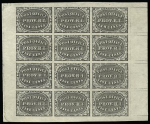 Sale 920, Lot 7, Postmasters