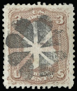 Sale Number 920, Lot Number 85, 1867-68 Grilled Issue