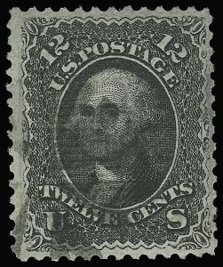 Sale 920, Lot 86, 1867-68 Grilled Issue