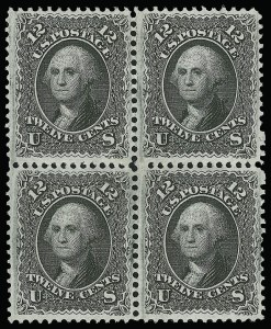 Sale 920, Lot 88, 1867-68 Grilled Issue