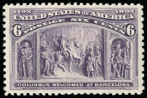 Sale 921, Lot 556, 1893 Columbian Issue