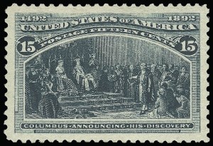 Sale 921, Lot 557, 1893 Columbian Issue