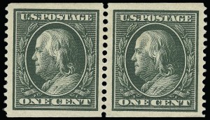 Sale 921, Lot 634, Washington-Franklin Issues