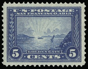 Sale 921, Lot 655, Panama-Pacific Issue