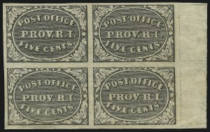 Sale 923, Lot 2009, Postmasters Provisionals