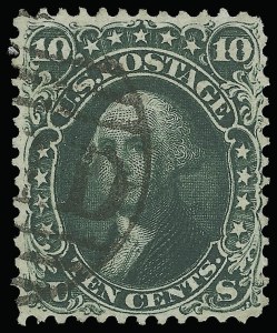 Sale 923, Lot 2158, 1861-66 Issue