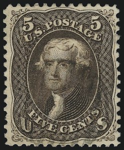 Sale 923, Lot 2208, 1861-66 Issue