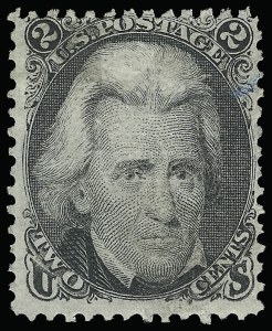 Sale 923, Lot 2219, 1867-68 Grilled Issue