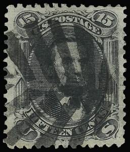 Sale 923, Lot 2231, 1867-68 Grilled Issue