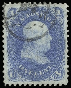 Sale 923, Lot 2235, 1867-68 Grilled Issue