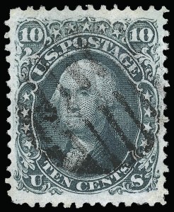 Sale 923, Lot 2246, 1867-68 Grilled Issue