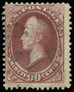 Sale 923, Lot 2343, 1870-88 Bank Note Issues (National Grills, Scott 134 thru 144)