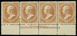 Sale 923, Lot 2389, 1870-88 Bank Note Issues (Scott 178 thru 191)