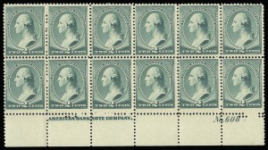 Sale 923, Lot 2413, 1870-88 Bank Note Issues (Scott 205 thru 218)
