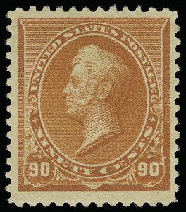 Sale 923, Lot 2440, 1890 Small Bank Note Issue (Scott 219 thru 229)
