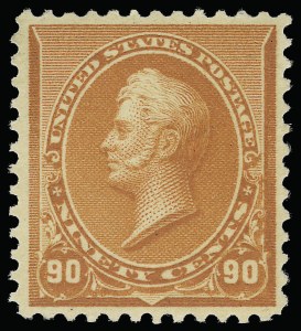 Sale 923, Lot 2441, 1890 Small Bank Note Issue (Scott 219 thru 229)