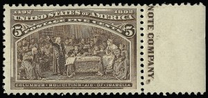Sale 923, Lot 2458, 1893 Columbian Issue