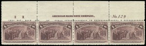 Sale 923, Lot 2469, 1893 Columbian Issue