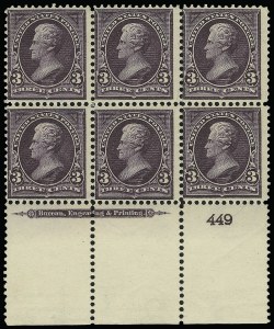 Sale 923, Lot 2542, 1894-98 Bureau Issues (Scott 264 thru 284)