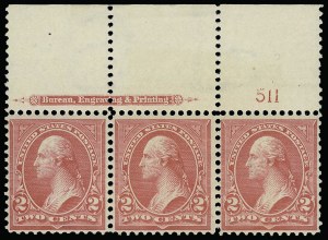 Sale 923, Lot 2575, 1894-98 Bureau Issues (Scott 264 thru 284)