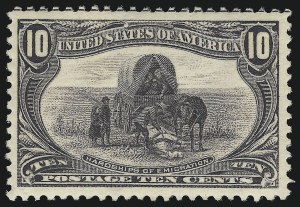 Sale 923, Lot 2589, 1898 Trans-Mississippi Issue, 10c Trans-Mississippi (290) Sale 923, Lot 2589, 1898 Trans-Mississippi Issue