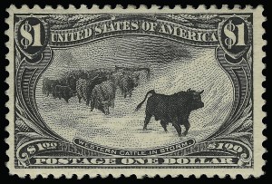 Sale 923, Lot 2600, 1898 Trans-Mississippi Issue, $1.00 Trans-Mississippi (292) Sale 923, Lot 2600, 1898 Trans-Mississippi Issue