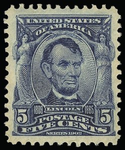 Sale 923, Lot 2647, 1902-08 Issues (Scott 300 thru 320)