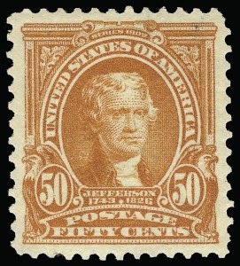Sale 923, Lot 2657, 1902-08 Issues (Scott 300 thru 320)