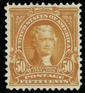 Sale 923, Lot 2658, 1902-08 Issues (Scott 300 thru 320)